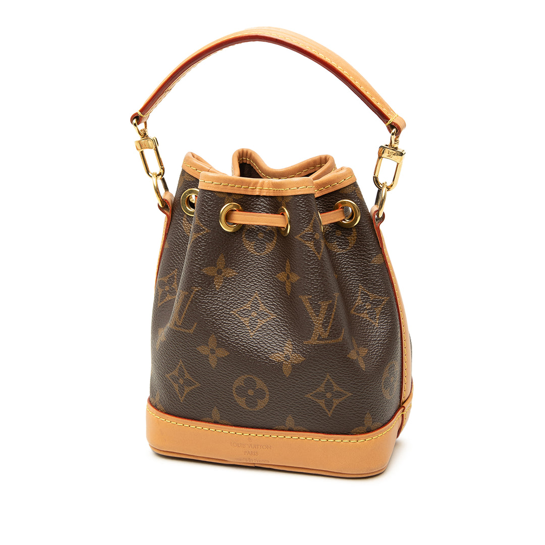 Noe Nano Monogram Marron
