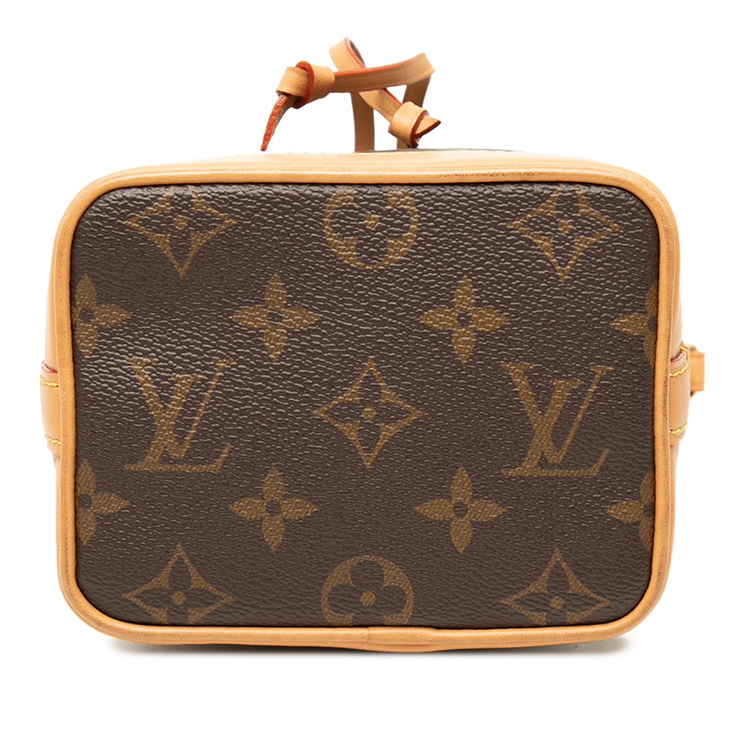 Noe Nano Monogram Marron