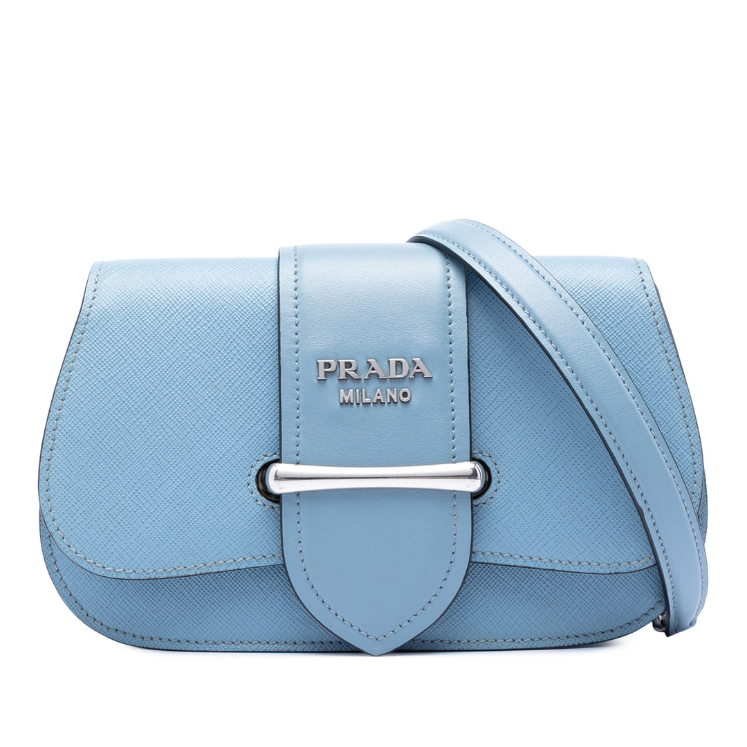 Prada Mini Saffiano Sidonie Sac porté croisé