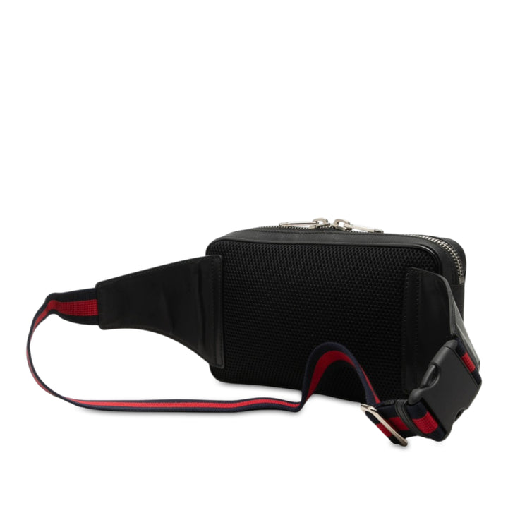 Gucci Ceinture Web GG Supreme Noir – vue 2 – GABY PARIS