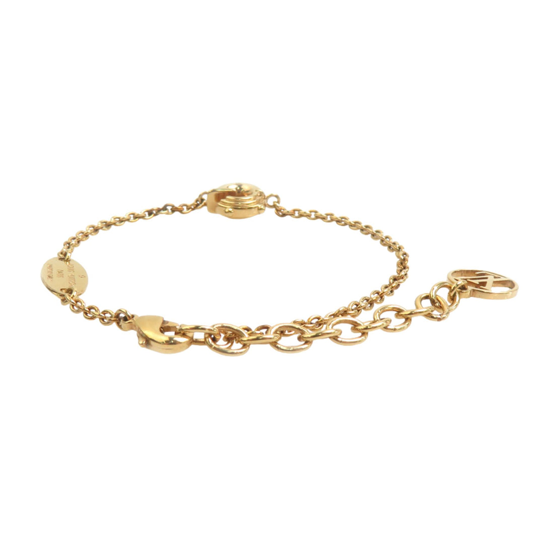 Louis Vuitton plaqué LV & Me Letter G Bracelet Doré – vue 3 – GABY PARIS