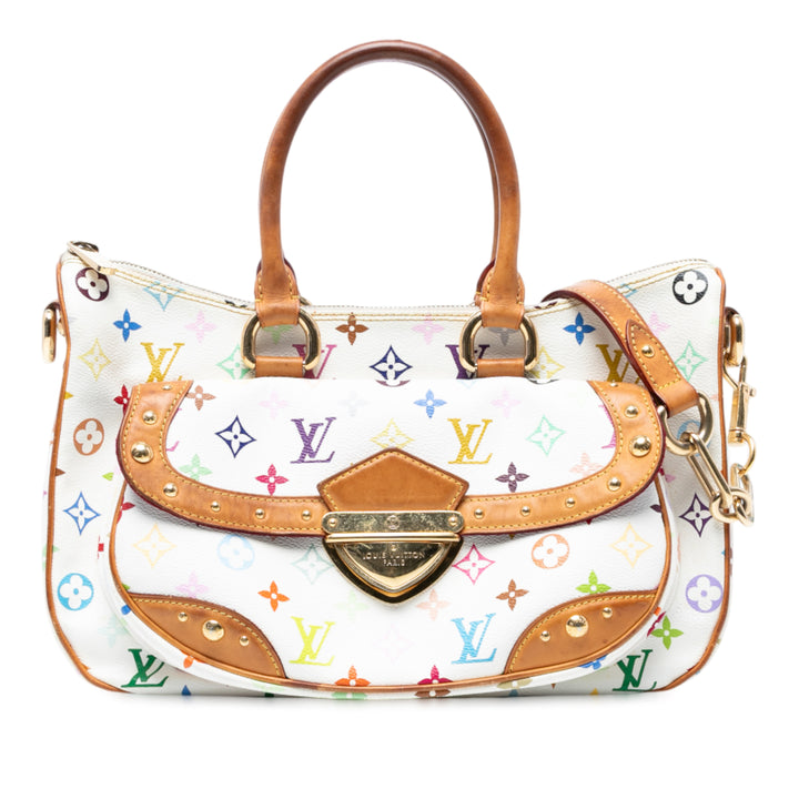 Louis Vuitton Monogram Multicolore Rita Blanc