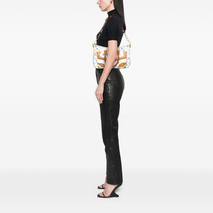 Louis Vuitton Monogram Multicolore Rita Blanc