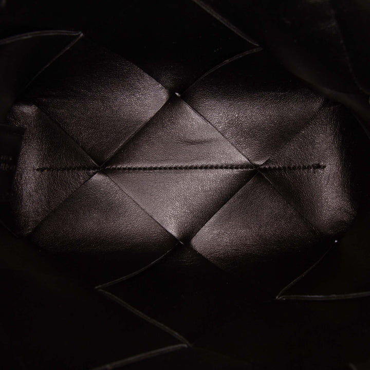 Bottega Veneta Intreccio Cassette Sac caméra Mini Cuir d'agneau Noir – vue 4 – GABY PARIS