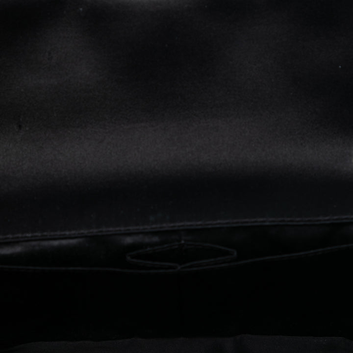 Chanel Matelassé Satin Precious Jewel East West à rabat