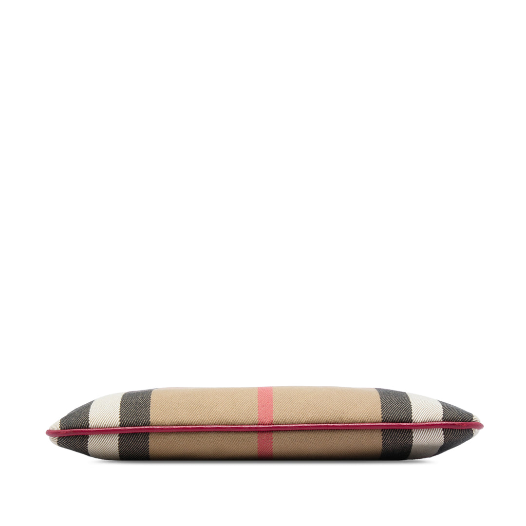 Burberry Sac bandoulière House Check Derby Peyton Marron – vue 3 – GABY PARIS