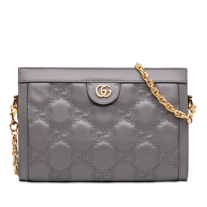 Gucci Small GG Marmont Matelasse Cuir Ophidia Sac à chaîne