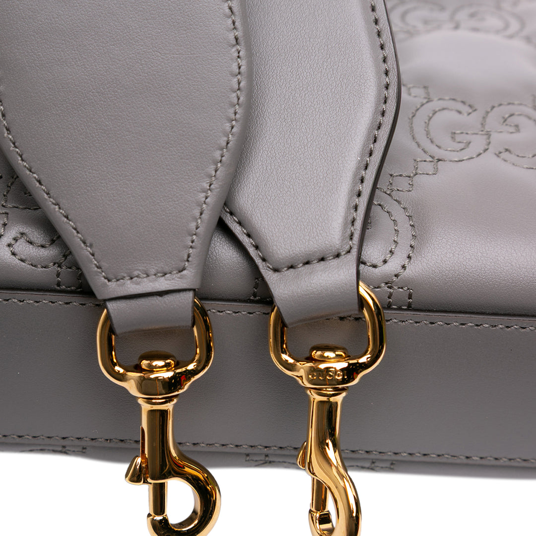 Gucci Small GG Marmont Matelasse Cuir Ophidia Sac à chaîne