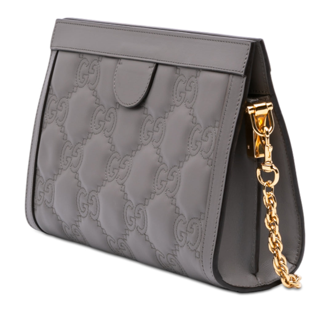 Gucci Small GG Marmont Matelasse Cuir Ophidia Sac à chaîne
