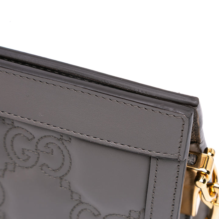 Gucci Small GG Marmont Matelasse Cuir Ophidia Sac à chaîne