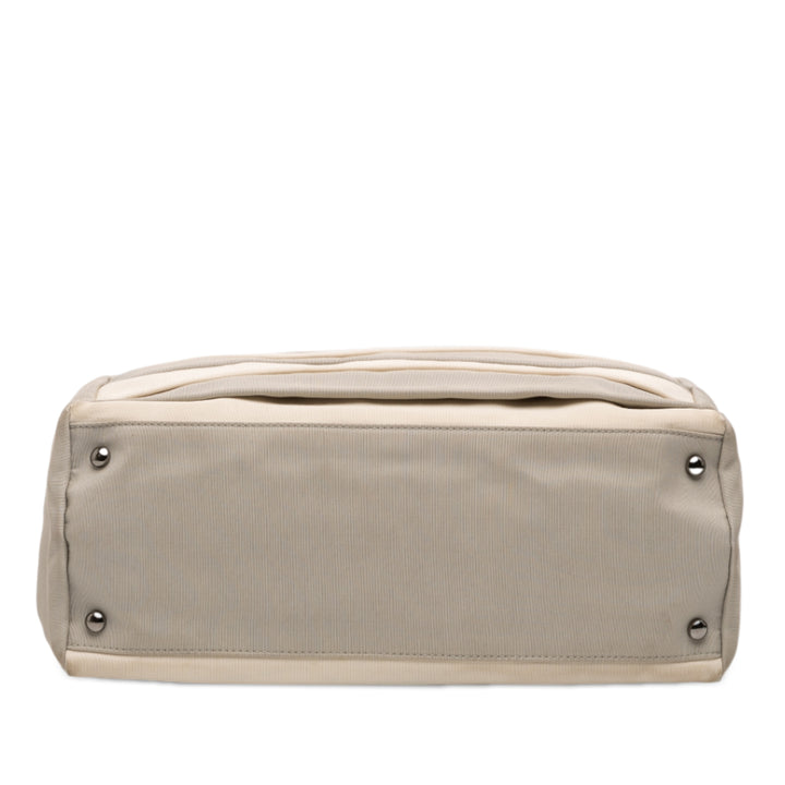Chanel Bicolor Nylon Grosgrain Reissue 2.55 Shopping Cabas