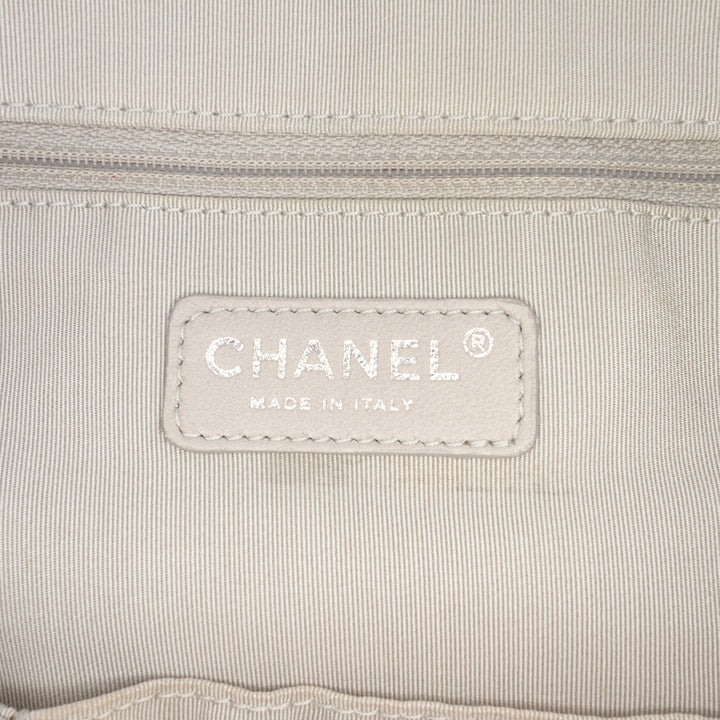 Chanel Bicolor Nylon Grosgrain Reissue 2.55 Shopping Cabas