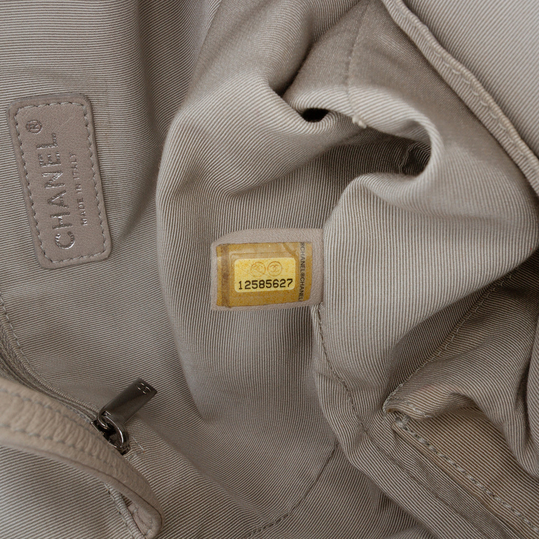 Chanel Bicolor Nylon Grosgrain Reissue 2.55 Shopping Cabas