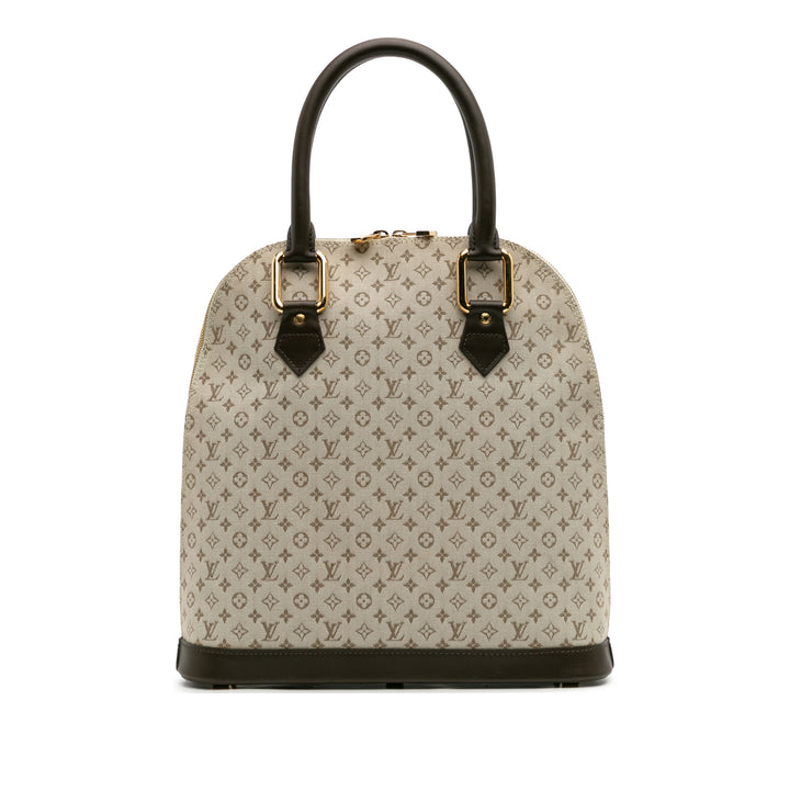 Louis Vuitton Monogram Mini Lin Alma Haut Marron