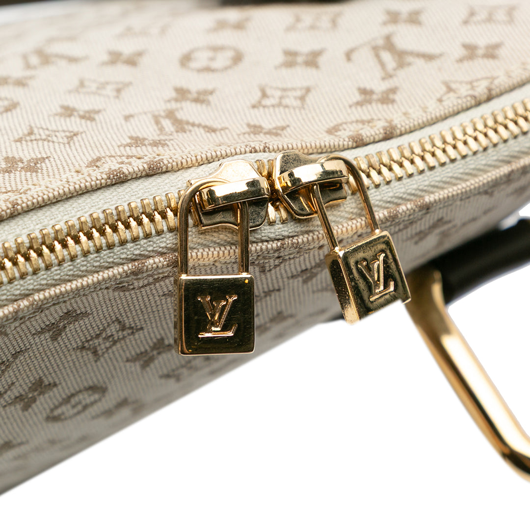 Louis Vuitton Monogram Mini Lin Alma Haut Marron