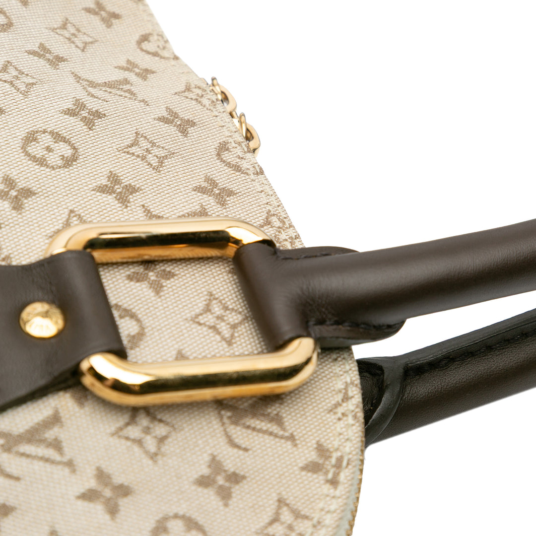 Louis Vuitton Monogram Mini Lin Alma Haut Marron