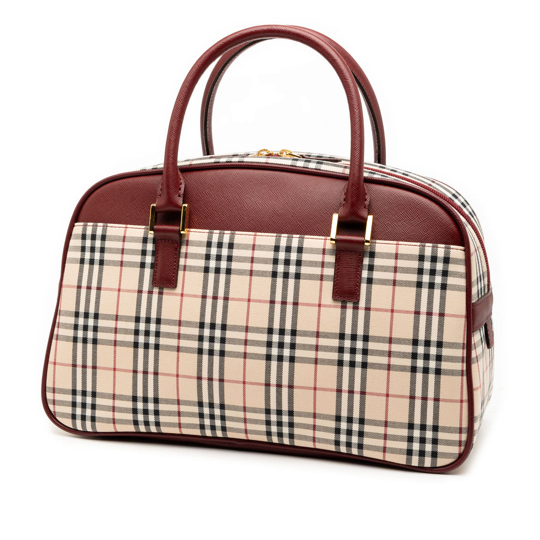 Burberry House Check Toile Sac à main – GABY PARIS Authentique