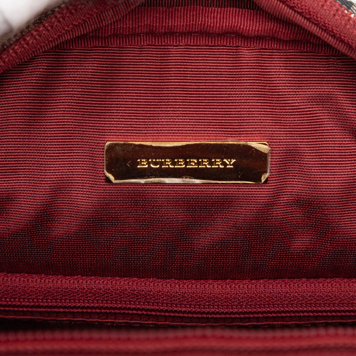 Burberry House Check Toile Sac à main – GABY PARIS Authentique