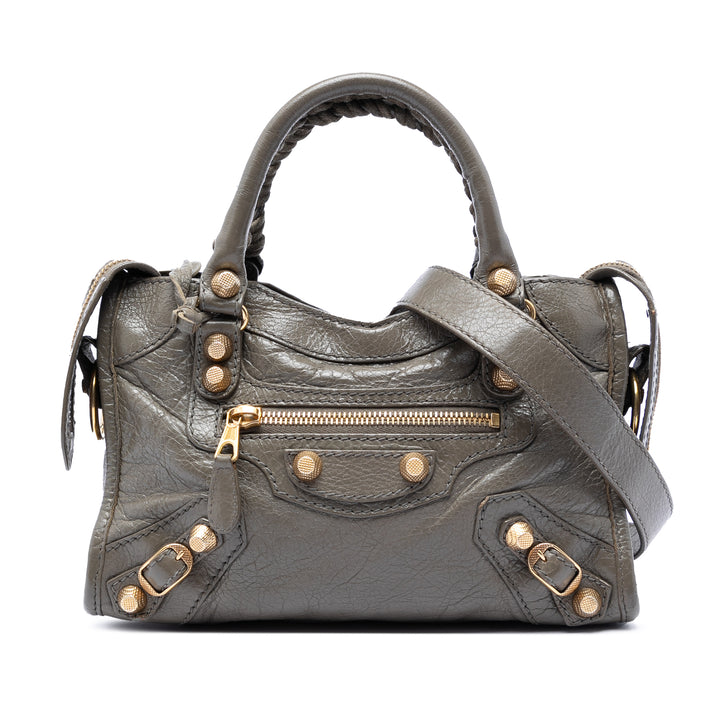 Balenciaga Mini Cuir d’agneau Motocross Giant 21 City Sac