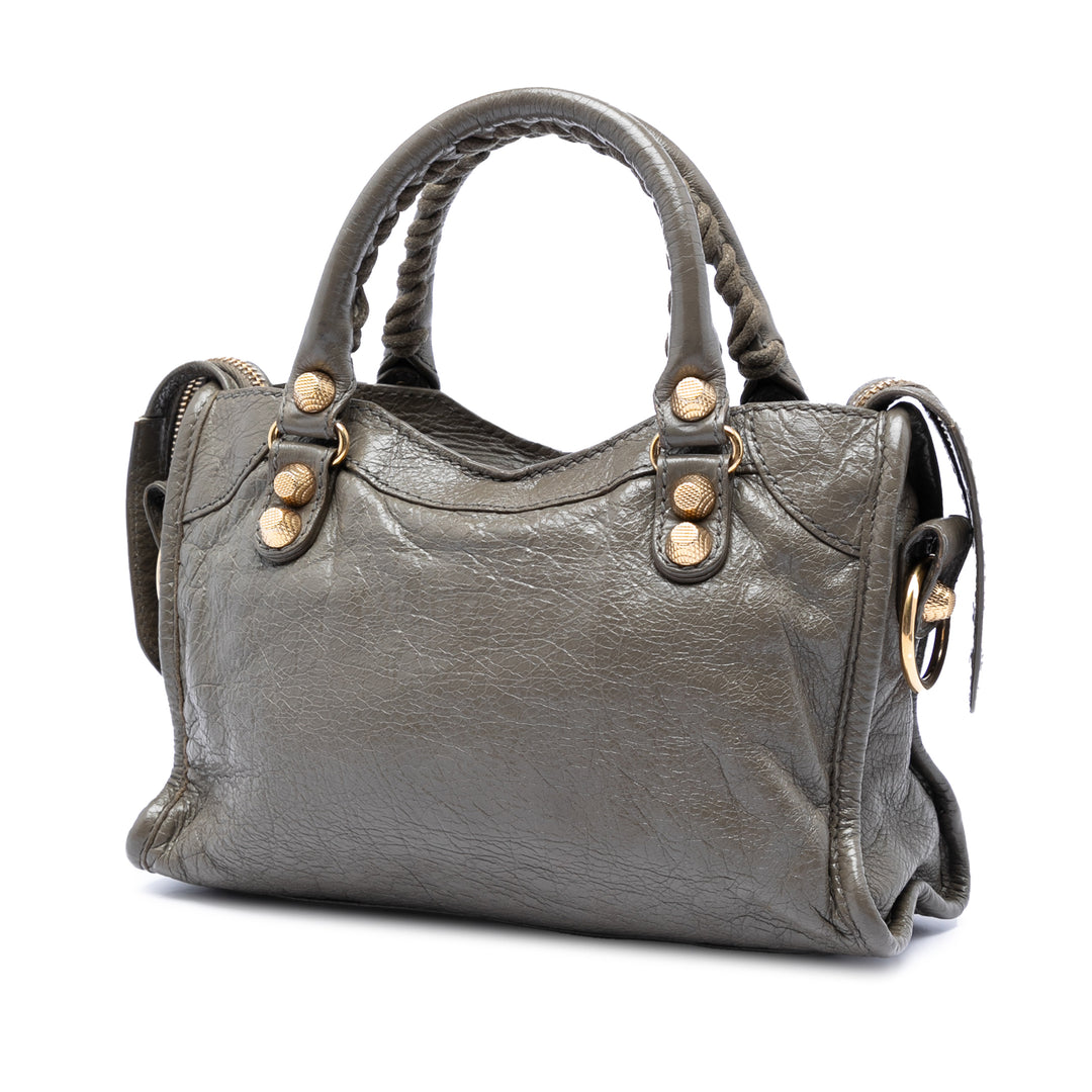 Balenciaga Mini Cuir d’agneau Motocross Giant 21 City Sac