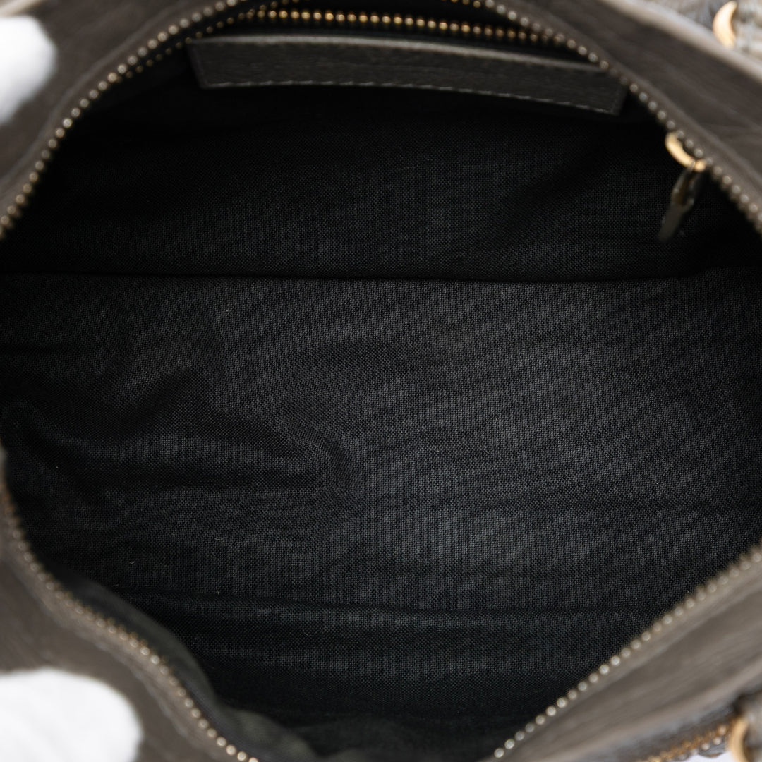 Balenciaga Mini Cuir d’agneau Motocross Giant 21 City Sac