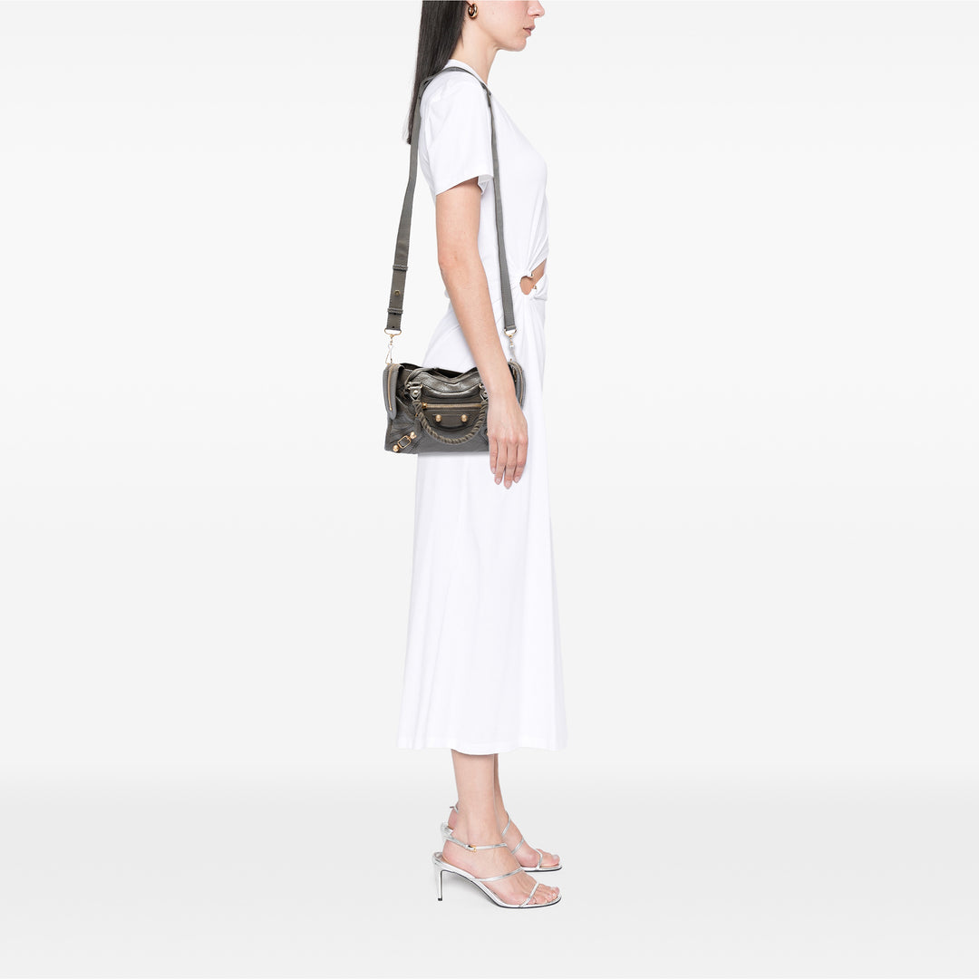 Balenciaga Mini Cuir d’agneau Motocross Giant 21 City Sac
