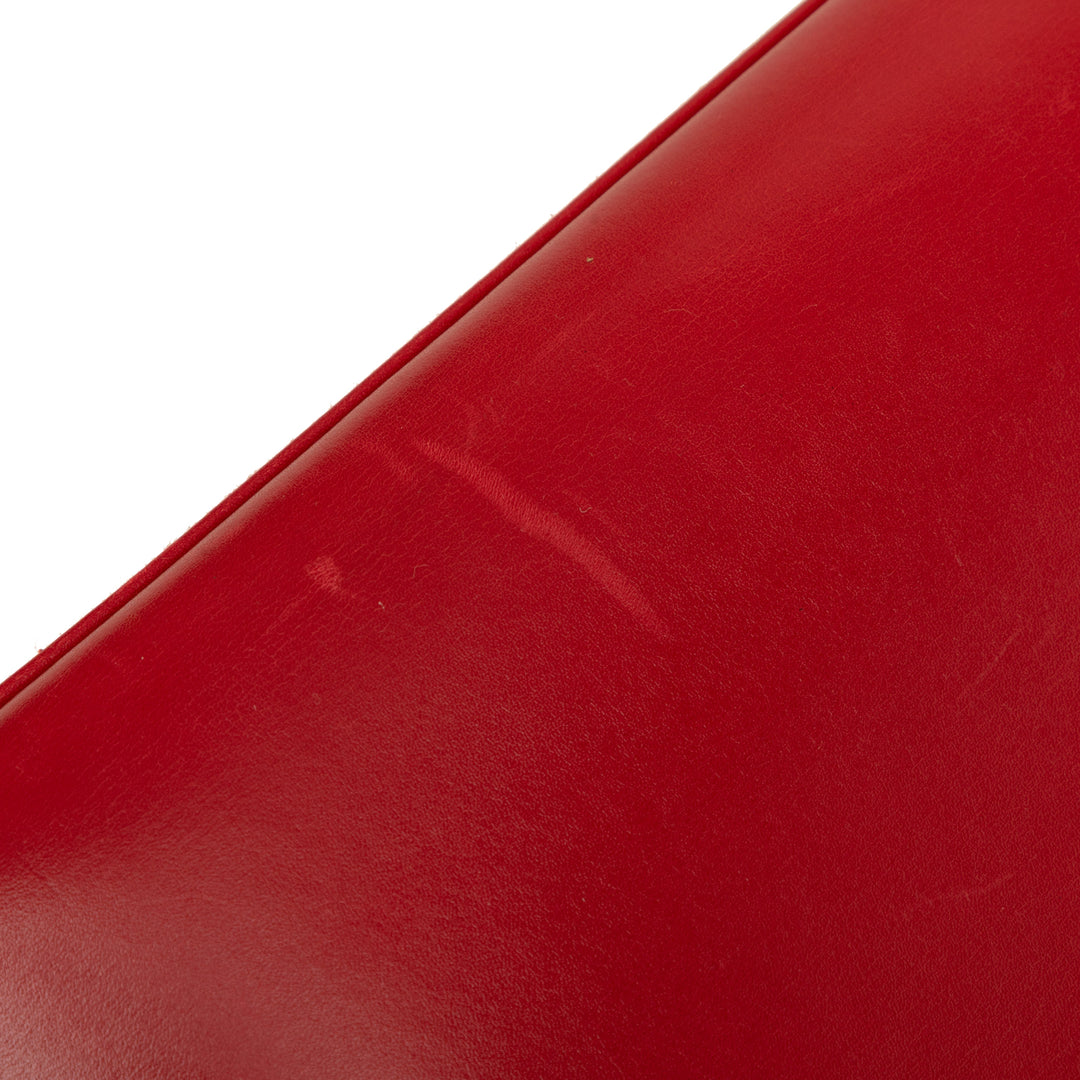 Hermès Sac à main Box Veau Kelly Sellier 28 Box Rouge – vue 7 – GABY PARIS