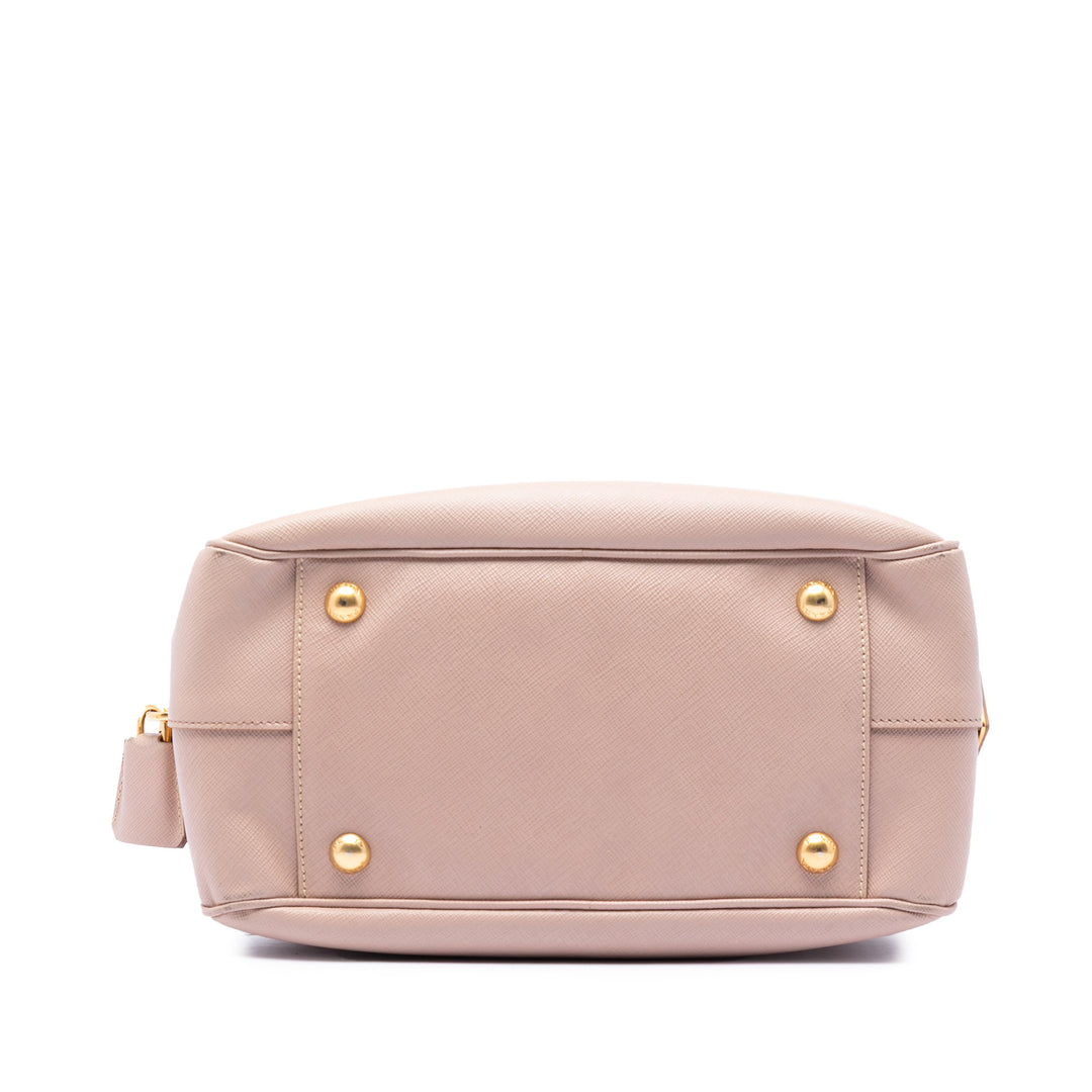Prada Small Saffiano Square Bauletto Sac