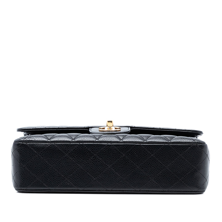Chanel Medium Classic Caviar Double rabat