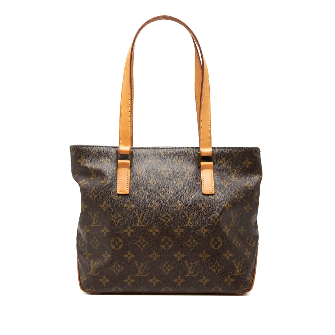 Louis Vuitton Cabas Piano Monogram Marron – vue principale – GABY PARIS