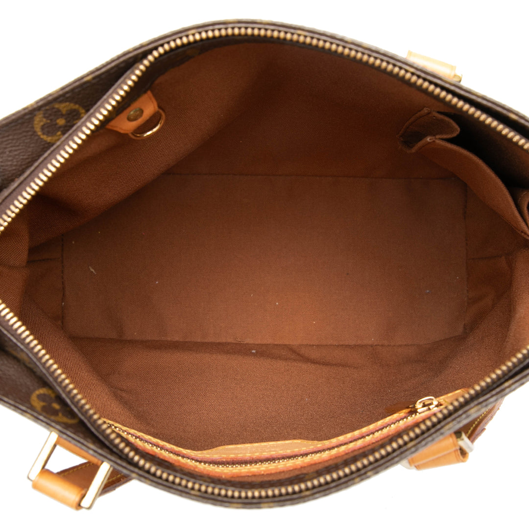 Louis Vuitton Cabas Piano Monogram Marron – vue 4 – GABY PARIS