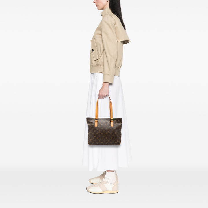 Louis Vuitton Cabas Piano Monogram Marron – vue 6 – GABY PARIS