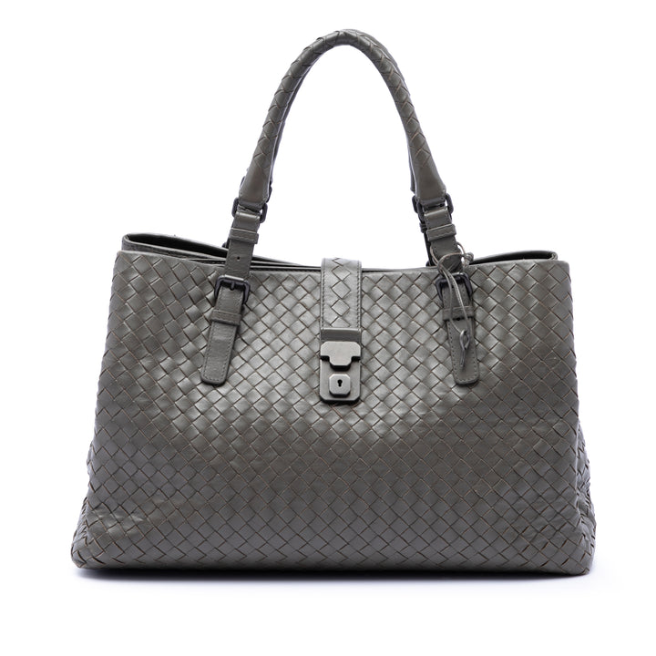 Bottega Veneta Medium Nappa Intrecciato Roma Cabas