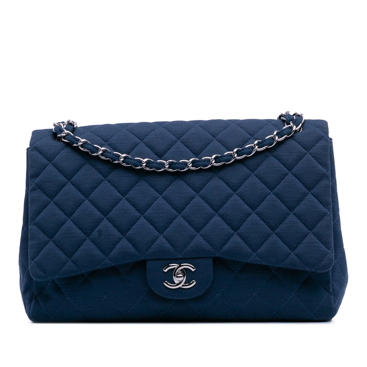 Chanel Maxi Classic Jersey Simple rabat