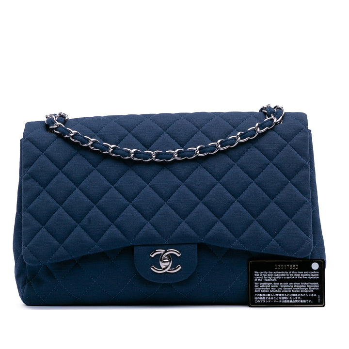 Chanel Maxi Classic Jersey Simple rabat