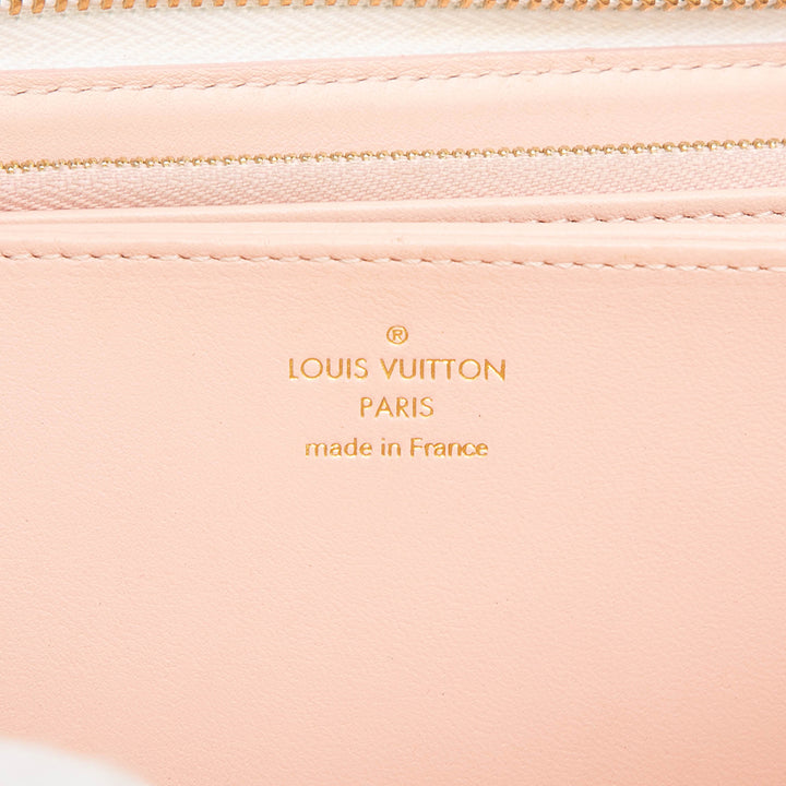 Garden Zippy Portefeuille long Monogram Blanc