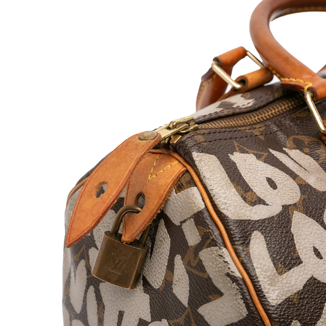 Louis Vuitton Stephen Sprouse Monogram Graffiti Speedy 30