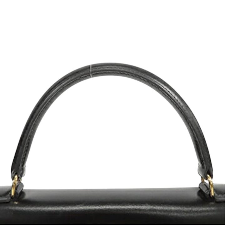 Hermès Boîte Veau Kelly Retourne 28 Noir – GABY PARIS Authentique