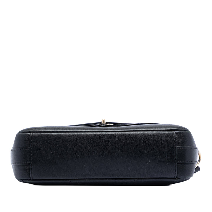 Chanel Matelassé Double Chevron à rabat Mini Cuir de mouton