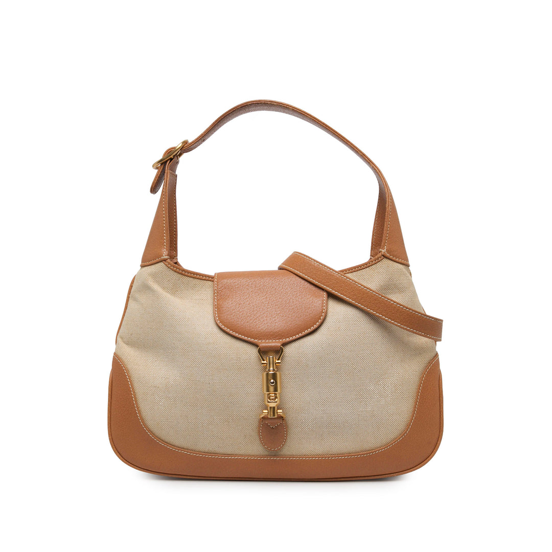 Gucci Sac à main Jackie 1961 Moyen Beige – vue principale – GABY PARIS