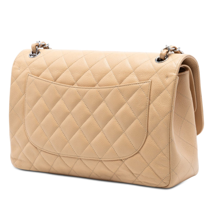 Chanel Jumbo Classic Caviar Double rabat