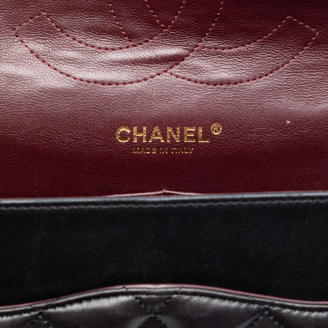 Chanel Jumbo Classic Cuir d’agneau Double rabat
