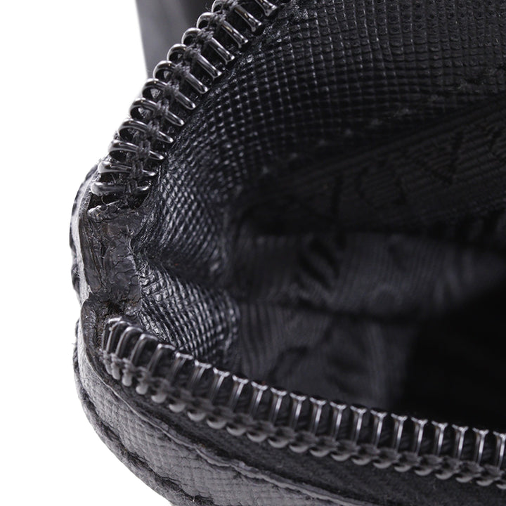 Prada Sac de voyage à finitions de voyage Saffiano Noir – vue 20 – GABY PARIS