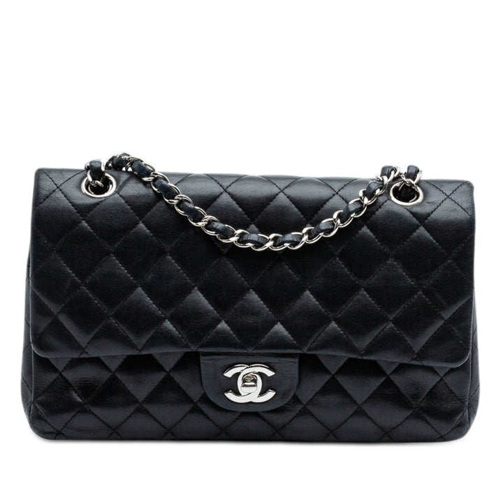 Chanel Medium Classic Cuir d’agneau Double rabat