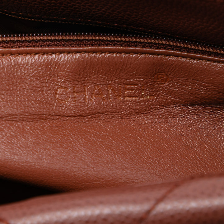 Chanel CC Matelassé Caviar Tortoise sac à anse supérieure – GABY PARIS Authentique