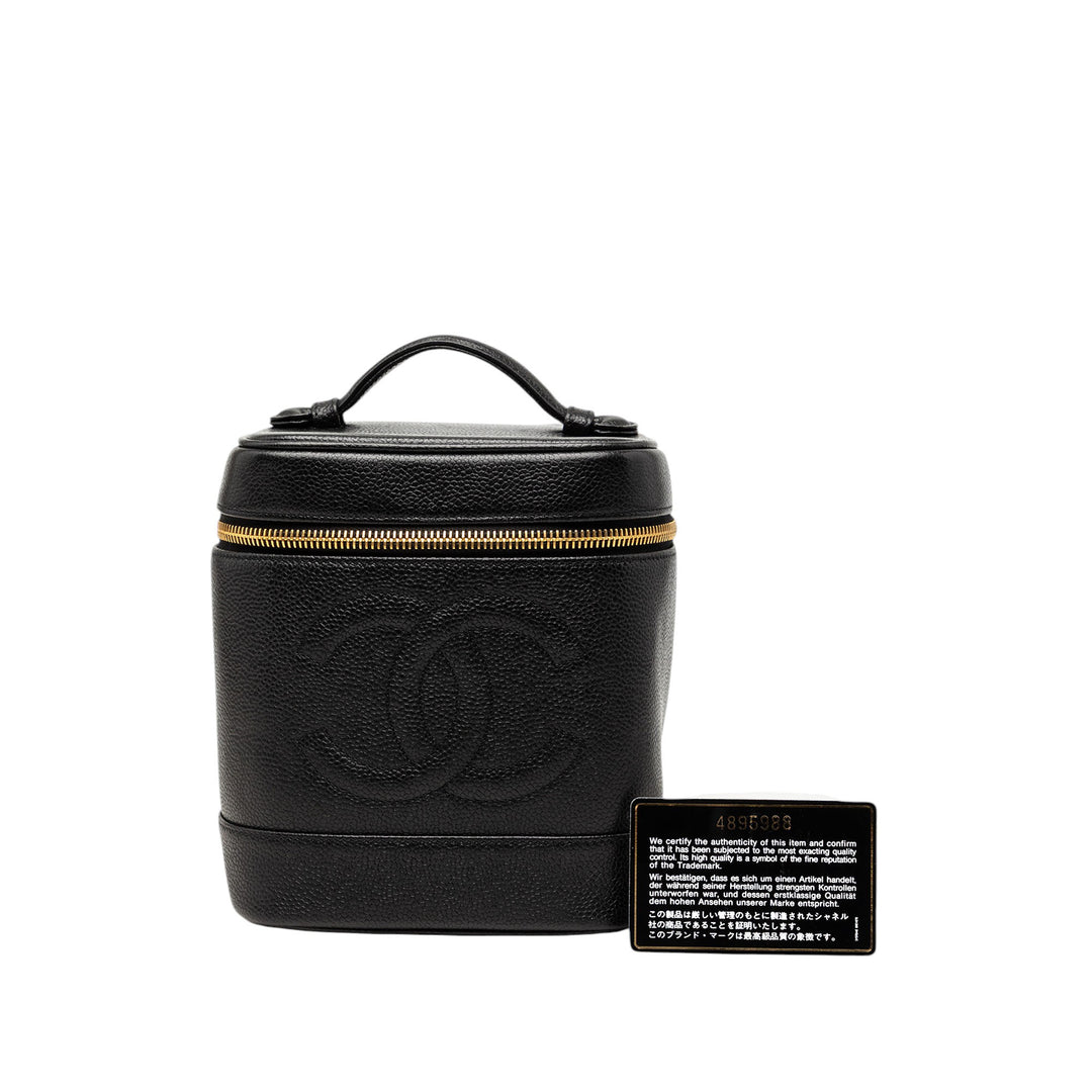 Chanel CC Caviar Vanity