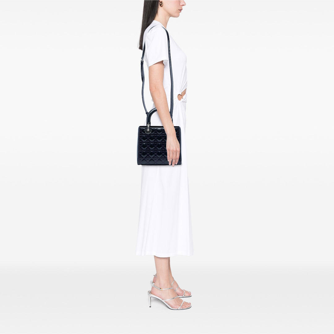 Lady Dior Cannage Moyen Violet