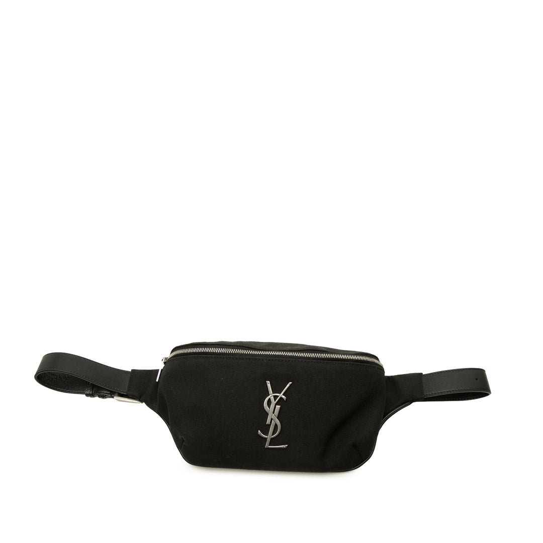 Saint Laurent Ceinture Noir – vue principale – GABY PARIS