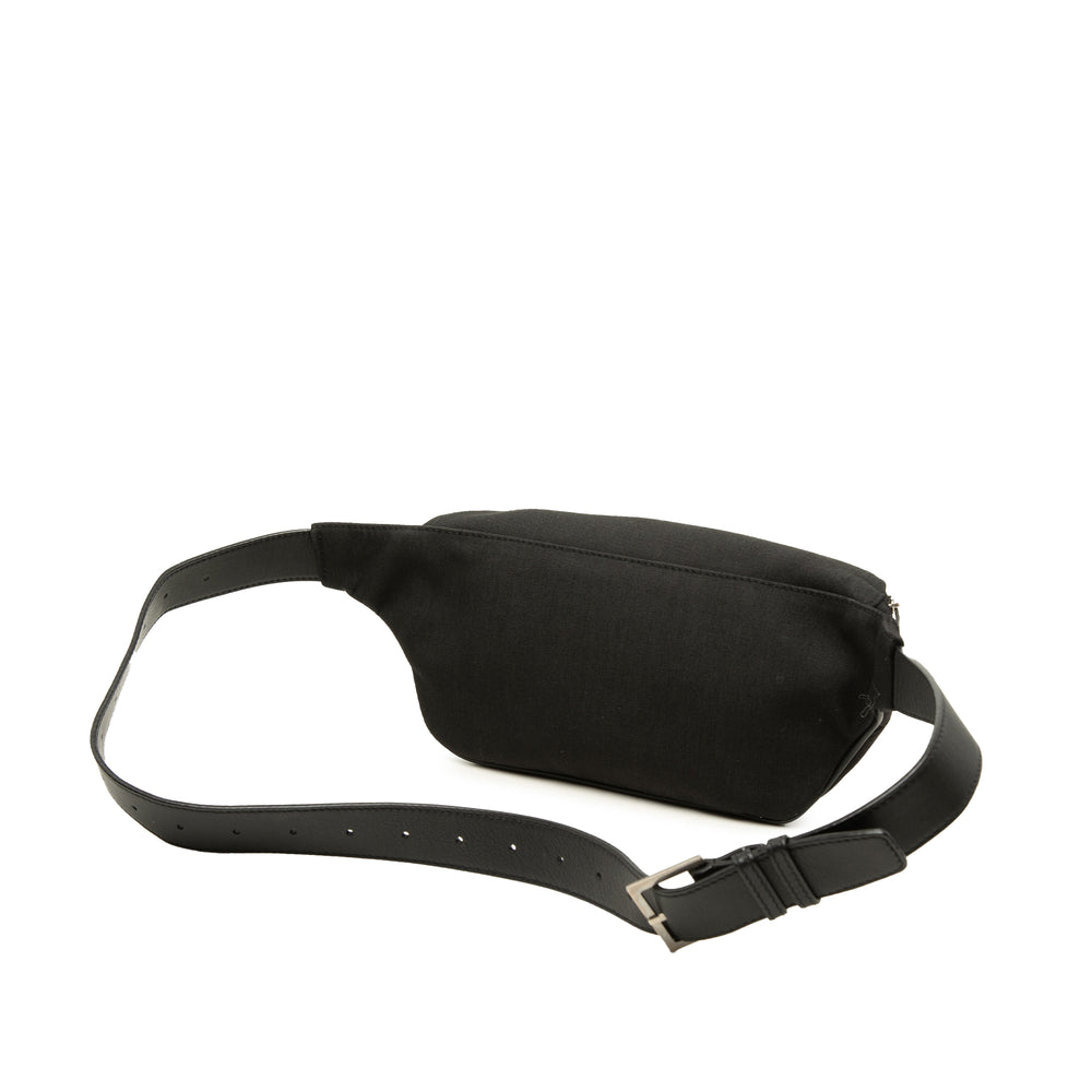 Saint Laurent Ceinture Noir – vue 2 – GABY PARIS