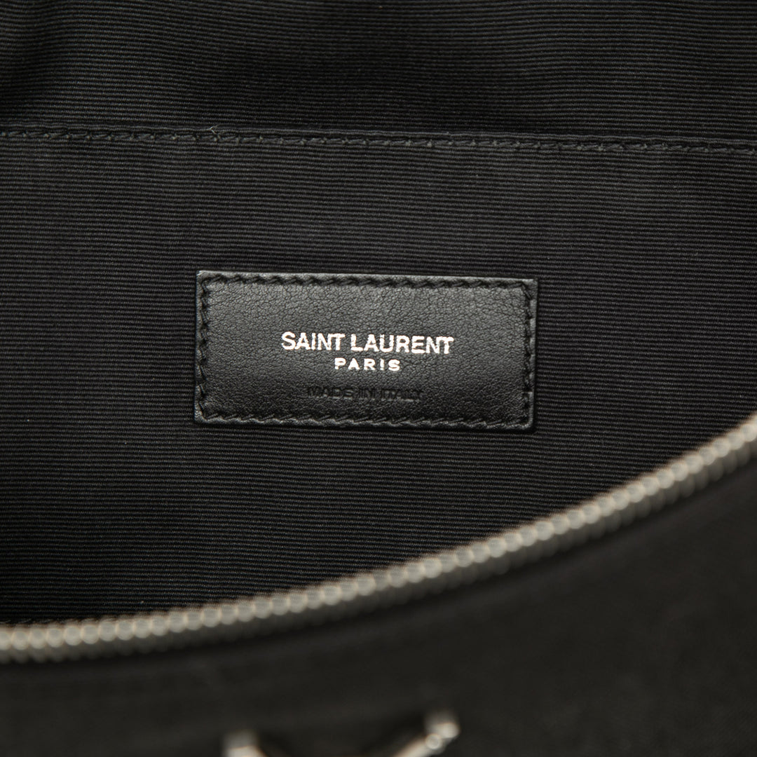Saint Laurent Ceinture Noir – vue 5 – GABY PARIS
